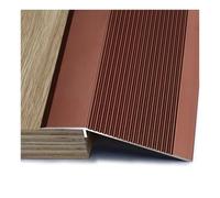 90 CM Thresholds Metal Floor Transition Strip, Floor to Laminate Edging Trim Strips for Doorways Uneven Floors Tile Wood(Rose Gold)