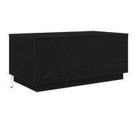 (90 cm) vidaXL Coffee Table with LED Lights Hallway End Table Side Tea Sofa Table
