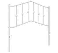 (90 cm) vidaXL Metal Headboard Bedroom Home Decor Bed Header Guest Room Bed Headboard