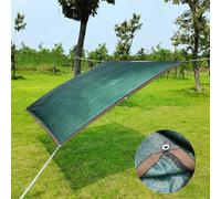 90% Dark Green Sun Shade Cloth Durable Outdoor Canopy Net for Patio Garden Pergola Replacement Cover (Size: 5m x 5m) UV Protection Easy Install