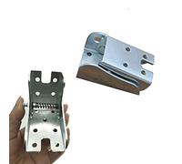 90 deg self Locking Folding Hinge Folding Leg Support Bracket 90° Locking Suitable for Folding workbenches and Kitchen Folding Tables (2 Silver)