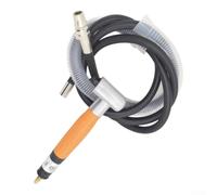 90 Degree Air Angle Die Grinder 70000 RPM Pneumatic Polisher for Metal Glass Stone - Right Angle Tool Kit with 3mm Chuck(C Type)