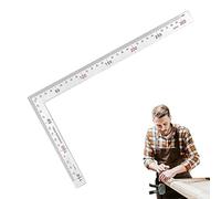 90 Degree Angle Bracket - Stainless Steel L Angle Bracket for Carpenter Tracing Carpenter Right Angle 15 x 30 cm for Carpenters Engineers DIY Carpentry Construction