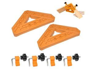 90 Degree Angle Clamp - 6pcs 90 Degree Precision Tools Set | Wooden Angle Clamps - For Miter Panel Home Cutting Art Home Making Offices Outdoor Indoor Furniture
