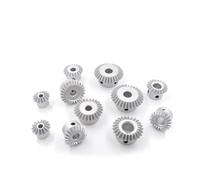 90 Degree Bevel Gear, 1M Module Aluminium Alloy, 15-30 Teeth, M5 Bore for Precision Engineering 1pc(10mm (keyway 4mm) 15 Teeth)