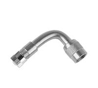 90 Degree Brass Air Tyre Valve Schrader Valve Stem Premium Durable Extension Adapter Universal Fit for Cars Trucks Motorcycles Heavy Duty Vehicles Standard Tire Valves