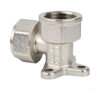 90 Degree Brass Elbow for 16mm for pex Pipe - Compression Fit Floor Heating Connector Multilayer Alu Pipe Joint Secure Leak-Free Plumbing Fitting 4 Inch(Electroplating 2)