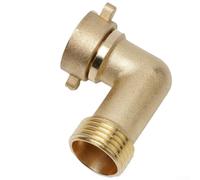 90 Degree Brass Elbow for RV Water Hose Applications Supports Consistent Flow at For Camco and Standard Camper Inlet Valves
