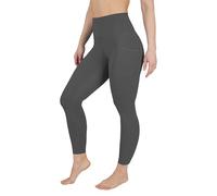 90 Degree By Reflex High Waist Fleece Lined Leggings with Side Pocket - Yoga Pants, Tornado W/ Pocket Fleece Lined, XXXL
