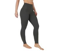 90 Degree By Reflex High Waist Power Flex Tummy Control Leggings, Military Green, M