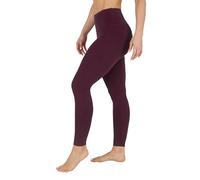 90 Degree By Reflex High Waist Power Flex Tummy Control Leggings, Spiced Red, XS
