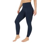 90 Degree By Reflex High Waist Power Flex Tummy Control Leggings, True Navy, M