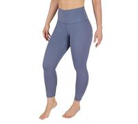 90 Degree By Reflex Womens High Waisted Workout Capri Leggings Squat Proof Workout Yoga Capris, Grisaille, S