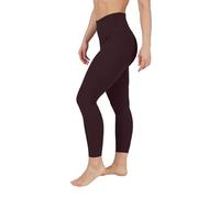 90 Degree By Reflex Womens Power Flex Yoga Pants, Italian Plum, XL