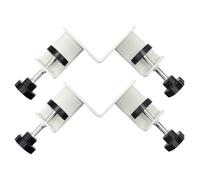 90 Degree Clamps - Right Angle Clamp Set, Two Piece Metal Corner, Tool Adjustable Jaw Frame Fix Device, Board Splicing Aid for Picture Projects Tank, Panel Work Area Tasks | for Workshop Use