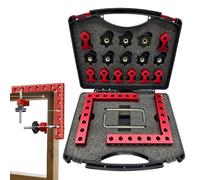 90 Degree Corner Clamps - Precision Right Angle Aluminium Alloy Square 90 Degree Positioning Squares - For Carpentry Frames Drawers Cabinets Photo Frame Carpenters
