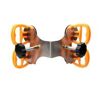 90 Degree Countertop Seam Setter Professional with Suction Cups Right Angle for Slab Tile Granite Glass Marble Stone(Four Suction Cup)