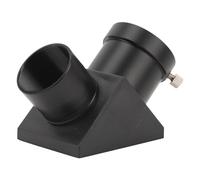 90 Degree Diagonal Mirror, KIMISS 1.25in Refractor Telescopes Dielectric Diagonal Adapter Zenith Dielectric Mirror Fully Coated Lens for Precise Celestial and Terrestrial Observations