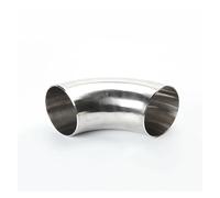 90 Degree Elbow Pipe Fitting homebew 76mm 3" O/D 304 Stainless Steel Weld