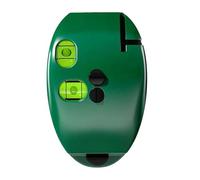 90 Degree Electronic Red Light Scale, Red Light Level Green Lights Level, Self Leveling Parallel Line Parallel Line, Portable, Easy to Use, for Construction, Home, and Outdoor(Green)