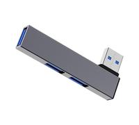 90 Degree Fast Speed USB C Docking Station 4 Port Hubs USB3.0 Data Transfer for PC Laptop