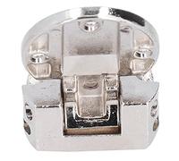 90 Degree Flap Hinge Zinc Alloy Mini Foldable Table Hinge Hardware Accessory for Wardrobe and Desktop Durable Heavy Duty 10kg Load Capacity 49x30x12mm