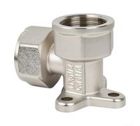 90 Degree Floor Heating Pipe Joint 4 Inch Brass(Electroplating 1) | Solid brass construction, wear resistant, long lasting durability, 4 inch size, heating systems