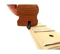 90-degree Fret End Right Angle Flush File - 7 3/4 in. with Red Oak Handle