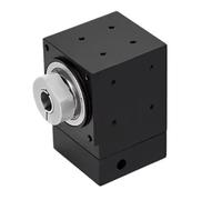 90 Degree Gearbox Right Angle Commutator/Hole Output Reducer High Precision Two Output Steering Gear(42 Dual Shaft 5mm A)