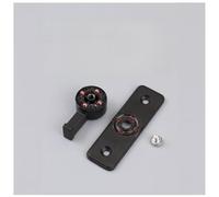 90 Degree Glow in The Dark Bolt Door Lock No Drill Installation Sturdy Night Visible Security Latch for Interior Doors Bathrooms
