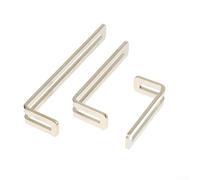 90 Degree L-Shaped Metal Corner Bracket for Shelf Stability Cabinet Support Furniture Bracing and Workshop Structural Projects (M)