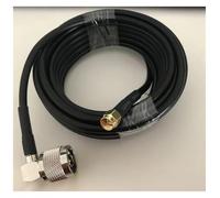 90 Degree N Male to SMA Connector Adapter Coax Cable RG58 2m 5m 10m 15m 20m(2M)