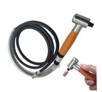 90 Degree Pneumatic Micro Grinder Angle Air Die Polisher Tool (Orange)