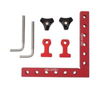 90 Degree Positioning Squares, Aluminum Alloy Right Angle Corner Clamping Square Tool, Precise Measuring Woodworking Clamp with Scale for Picture Frame Box Cabinets (Style 5)