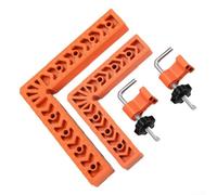 90 Degree Positioning Squares Right Angle Clamping Tool for Woodworking and Carpentry Projects Featuring Lightweight Aluminum Alloy for Easy Handling