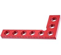 90 Degree Precision Woodworking Tools Positioning Squares 10cm/3.9inch Red