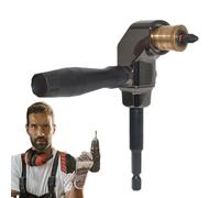 90 Degree Right Angle Drill, 90 Degree Drill Accessory - Right Angle Attachment | Ergonomic Handle Drill Adapter, 90 Degree Adapter for Hand Drills, San Drill