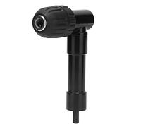 90 Degree Right Angle Drill Attachment Adapter, Cordless Tool Accessory Chuck with 8mm Hex Handle for Electric, CW or CCW Rotation, for Tight Spaces
