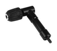 90 Degree Right Angle Drill Conversion Head Cordless Drill Attachment Adapter Black high Strength Nylon Material Suitable for Drilling in Narrow Spaces Compatible (Plastic)