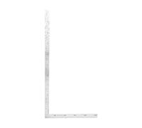 90 Degree Right Angle Finder Angle Ruler, Stainless Steel Angle Ruler L Square Ruler 24 Inch Ruler Stainless Steel Easy Read Measurement Square Layout Template Tool (500mm*250mm)
