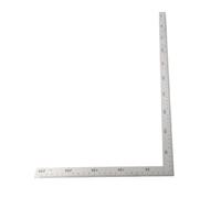 90 Degree Right Angle Finder, right angle ruler large l square ruler Ruler Stainless Steel Easy Read Measurement Square Layout Template Tool(500mm*250mm)
