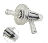 90 Degree Right Angle Fuel Filter Clear Plastic Inline For Quad Scooter For Mx Motorbike Trials Dirt Bike Fitment Small Engine Parts
