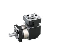 90 degree right angle planetary gearbox reduction reducer tooth backlash 10Arcmin transmission ratio 3-100:1, suitable for industrial robots(Speed Ratio 10,19mm-80 Servo)