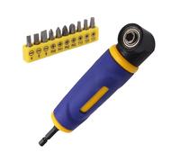 90° Degree Right Angles Attachment Drill Driver Screwdriver Extension Holder Adapter Corner Electric Drill Chuck Electric Screwdriver