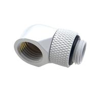 90 Degree Rotating Water Cooling Elbow Adapters High Pressure Resistant Metal Fitting for Tight Space Flats Water Cooling Fitting