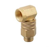 90-Degree Swivel Copper Union Joint for Garden Hose & Irrigation Systems, 48-49 mm, High-Pressure Compatible Fitting for Agricultural Sprayers and Watering Equipment(Female Thread)