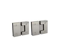 90 Degrees 135 Degrees 180 Degree Bathroom Clip Glass Clamp Frameless Glass Door Wall Hinges 304 Stainless Steel Shower Room Accessories.(180°)