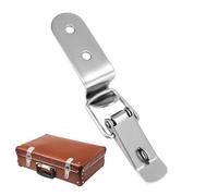 90 Degrees Duck-Mouth Buckle Hook Lock - Loaded Draw Toggle Latch - Stainless Steel Heavy Duty Spring Loaded Toggle Lock for Wooden Cabinets, Tool Boxes