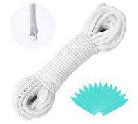 90 Feet 1/6 Inches Self Watering Wick Cord String Cotton Rope for DIY Plant Automatic Watering Device(90)