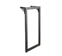 90° Foldable Metal Table LegsUnderCabinet FlipDown Desk Leg Bars SoftClose Mechanism Adjustable Foot Pads for Dining Desks & SpaceSaving Solutions